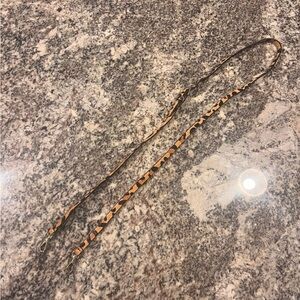 Bandolier  phone case Leopard strap